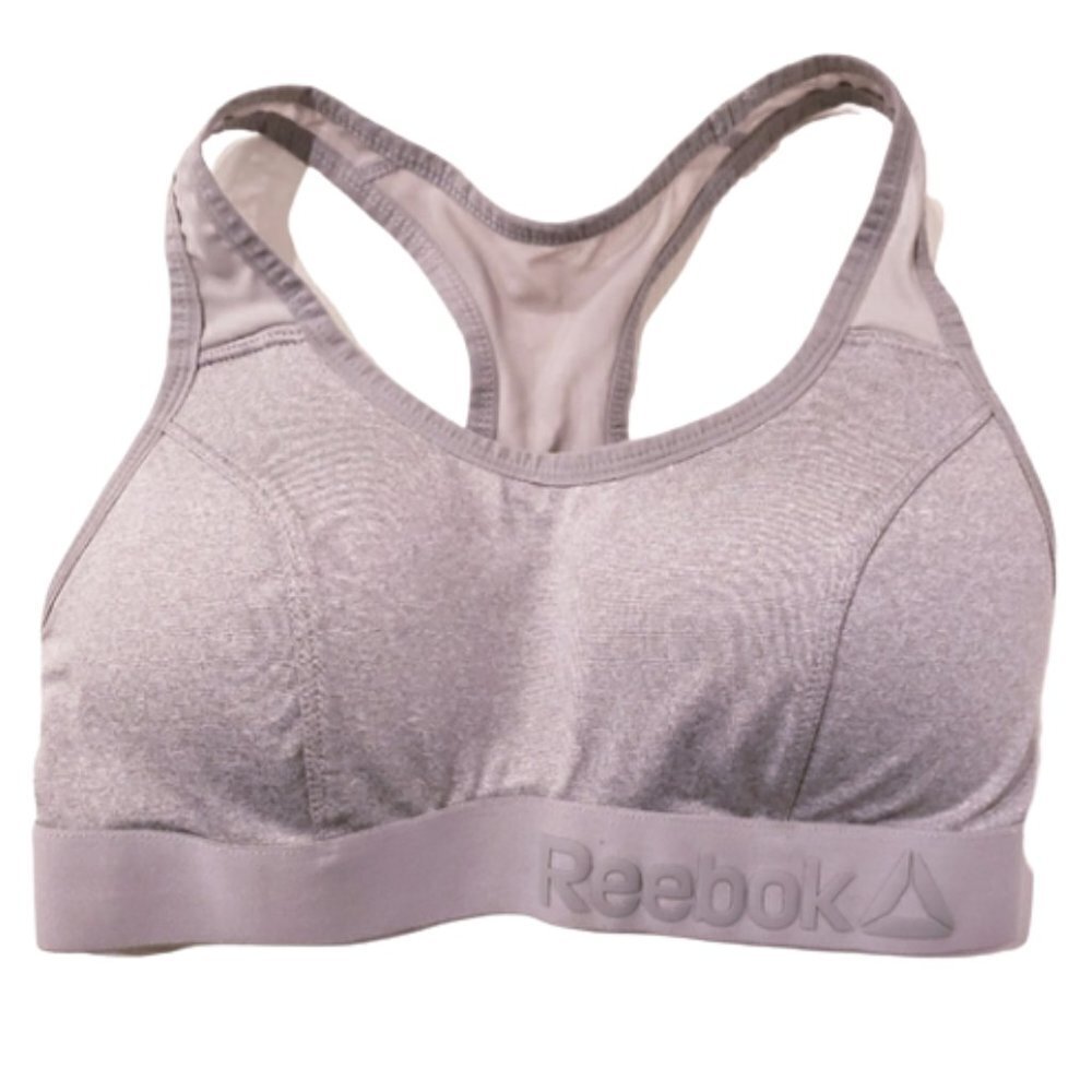 Reebok grey sports bra size XS